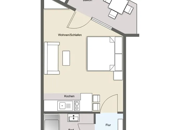 Apartman Appartementhaus Bracht - Kleine Woge Juist
